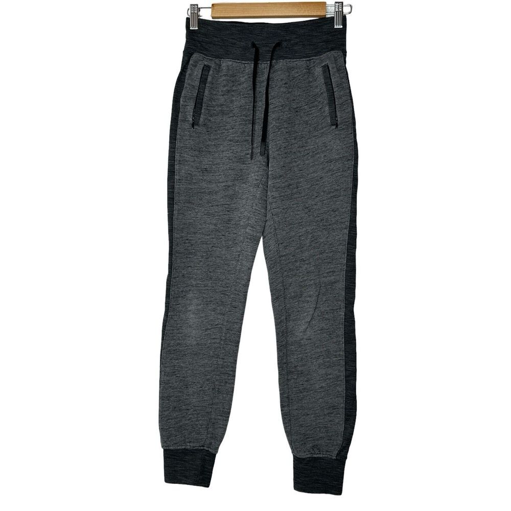 Lululemon Jogger Women's Full Length Size 2 Gray Athletic Yoga Gym Stretch